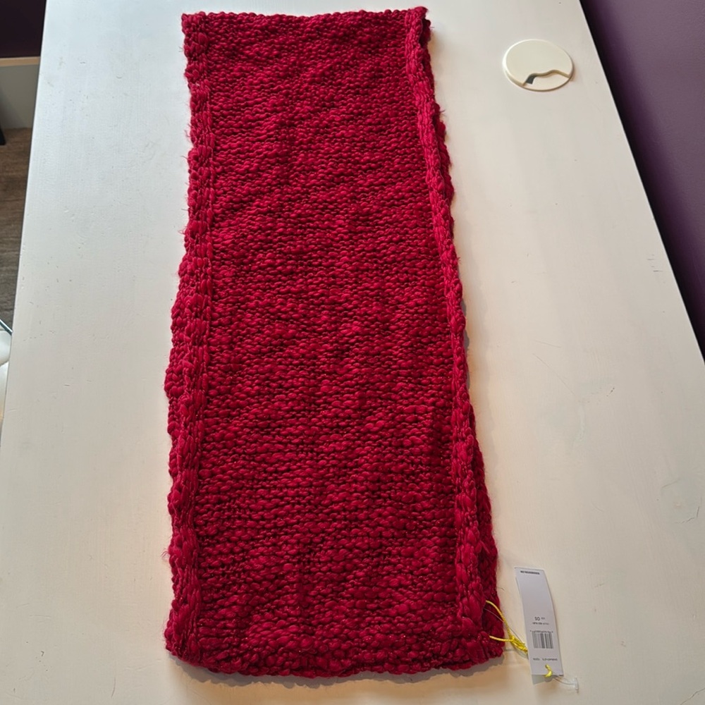 BCBG Infinity Scarf - Red Ruby